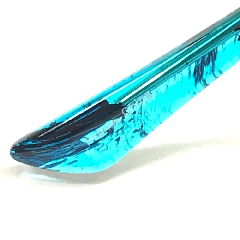 Smart Collection Eyeglasses Frames S2819 C1 TURQUOISE Black Blue Oval 52-16-140